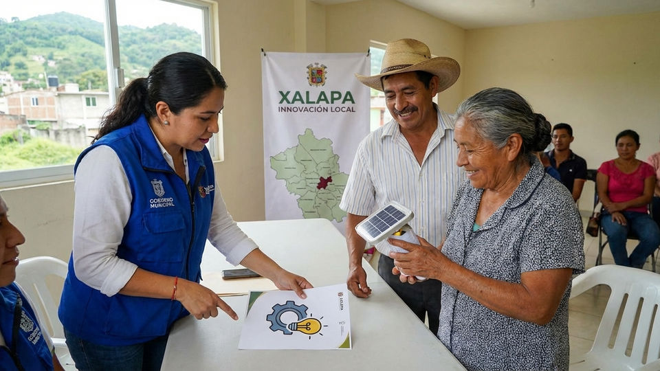 Xalapa promueve la innovación tecnológica en comunidades locales mediante el apoyo al registro de patentes científicas.