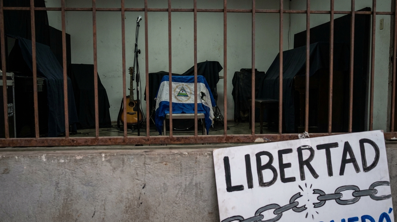 Nicaragua acumula artistas y músicos como presos políticos bajo el régimen Ortega