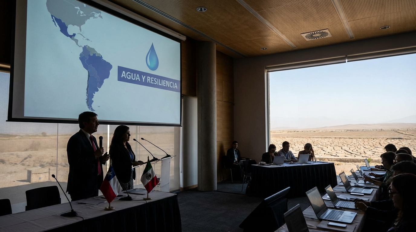 Expertos chilenos impulsan agenda de resiliencia hídrica ante desafíos regionales compartidos con México