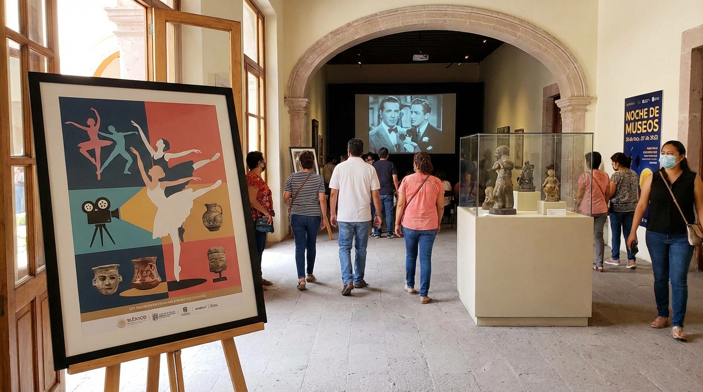 Puebla planea 12 Noches de Museos en 2026 y CDMX anuncia eventos para noviembre de 2025