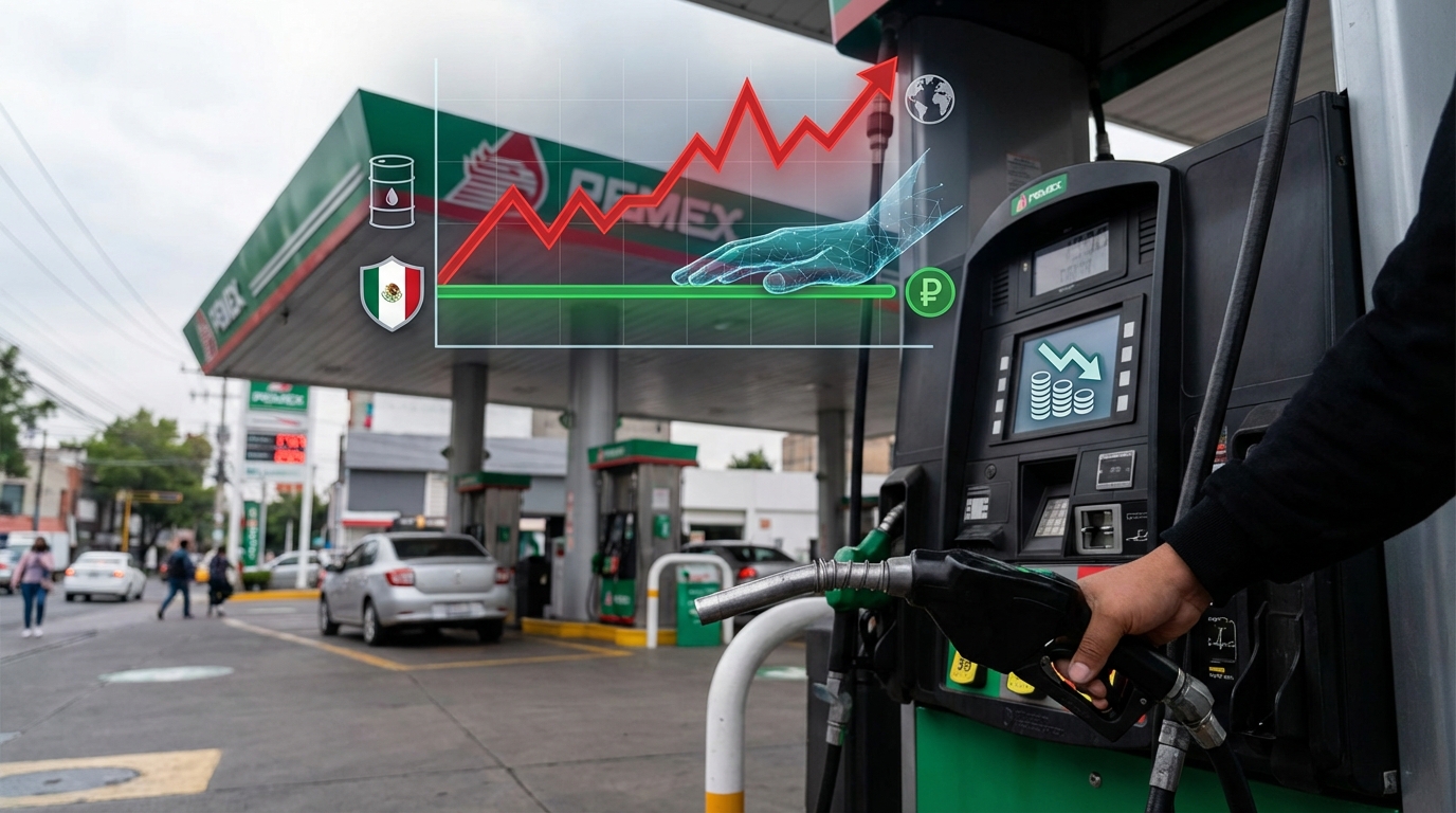 México reactiva subsidios a combustibles ante crisis en Medio Oriente