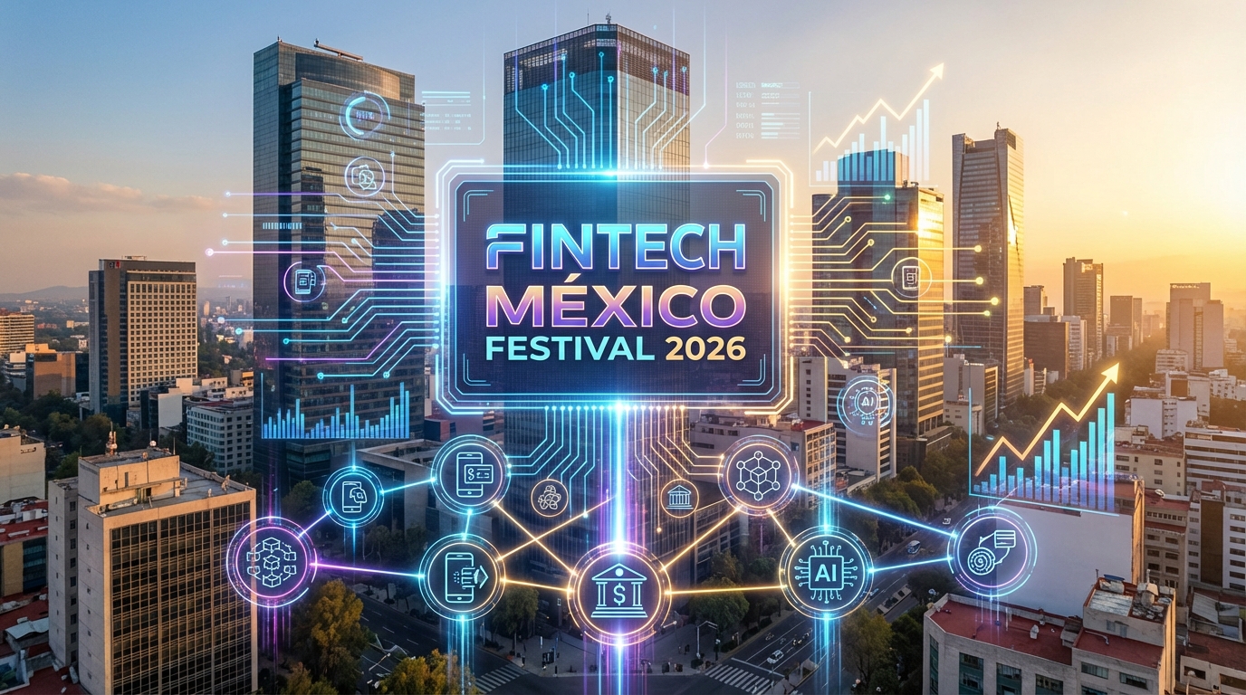 Fintech México Festival 2026 debuta en el auge del sector tecnológico financiero