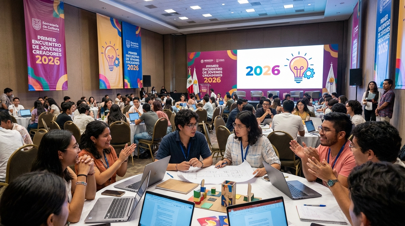 Secretaría de Cultura realiza Primer Encuentro de Jóvenes Creadores 2026