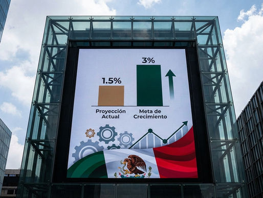 Sheinbaum urge elevar el crecimiento económico de México al 3%