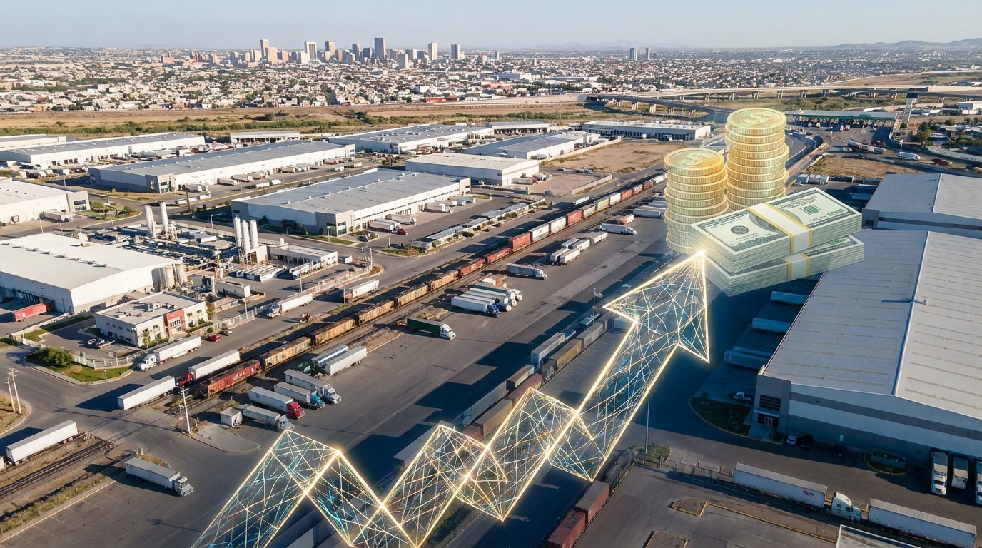 Nearshoring proyecta IED récord de 50 mil millones de dólares anuales en México para 2026
