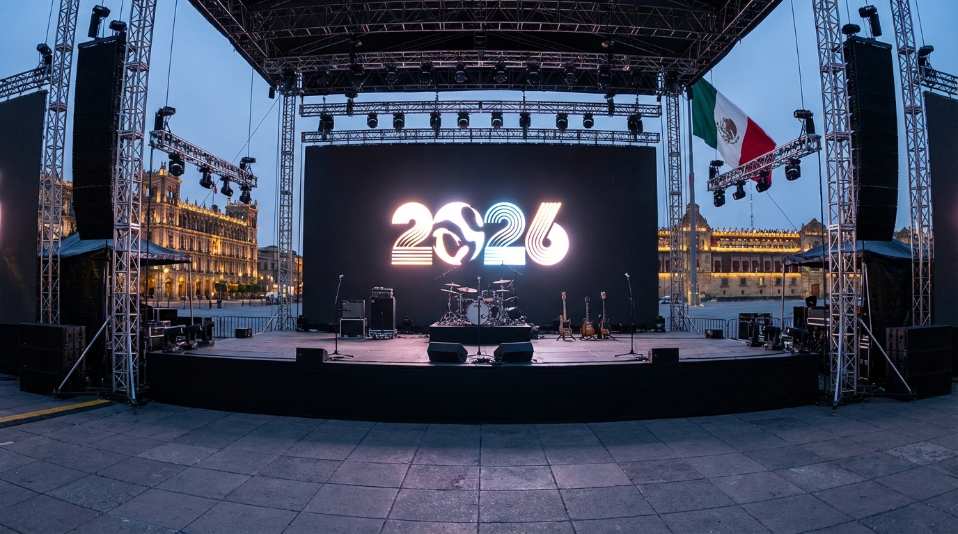 Secretaría de Cultura anuncia conciertos y festivales gratuitos para 2026 con Carín León al frente