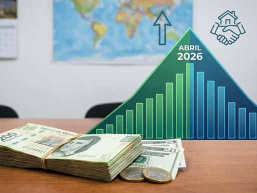 Remesas a México logran récord histórico en abril de 2026