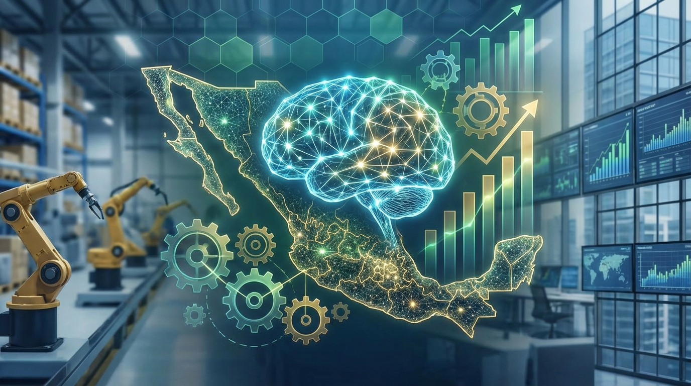 La inteligencia artificial generativa transformará la productividad mexicana en 2025