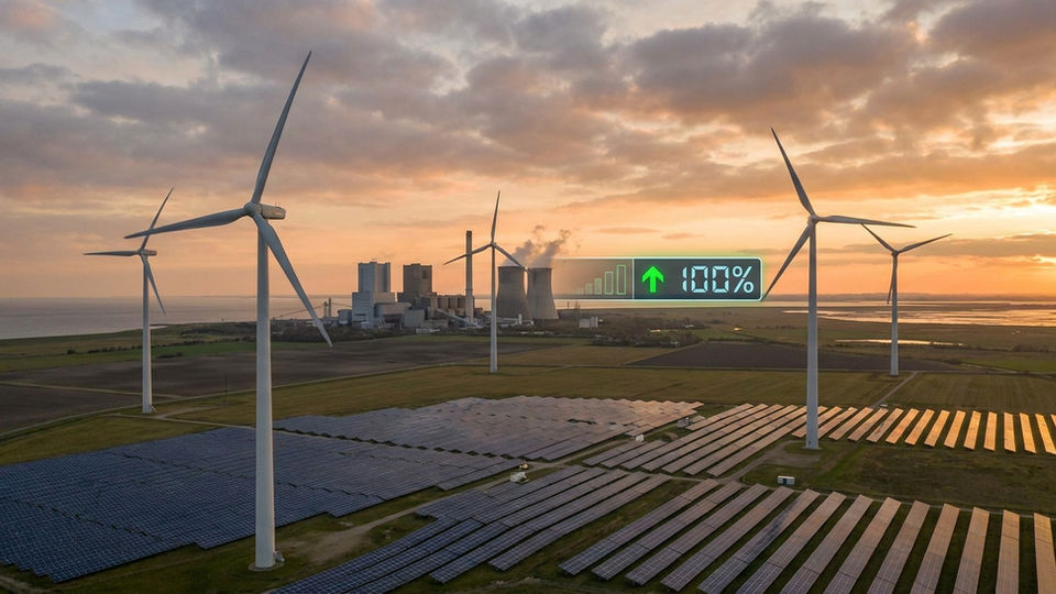 Europa marca hito en transición energética: renovables cubren demanda total y desplazan fósiles