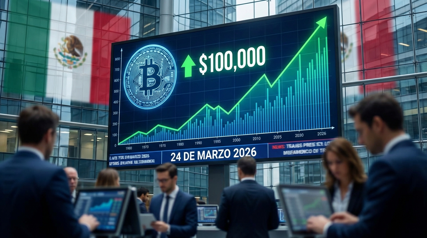 Bitcoin alcanza nuevo récord por encima de 100,000 dólares en rally cripto global