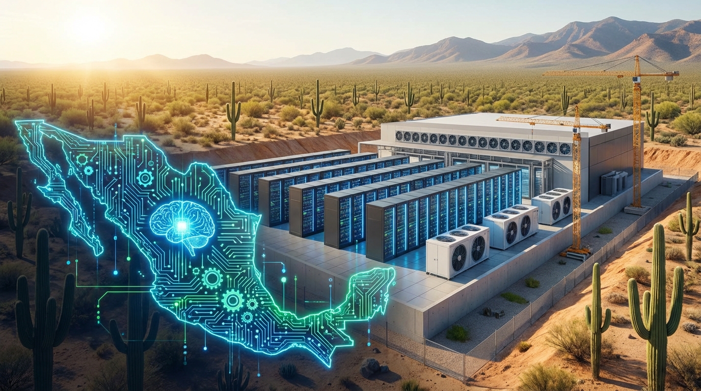 México se posiciona como destino clave para inversiones en centros de datos impulsados por IA