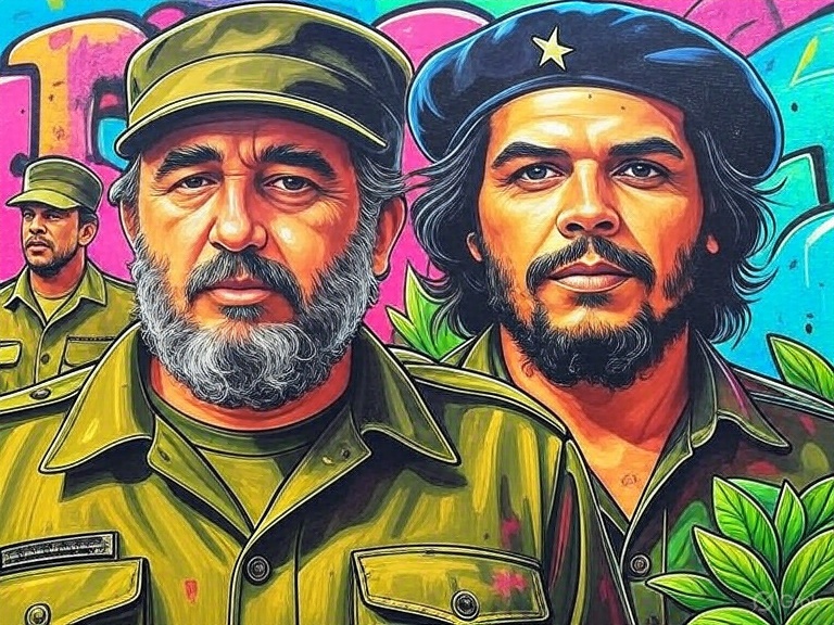 Polémica por retiro de estatuas de Fidel Castro y Che Guevara en Ciudad de México