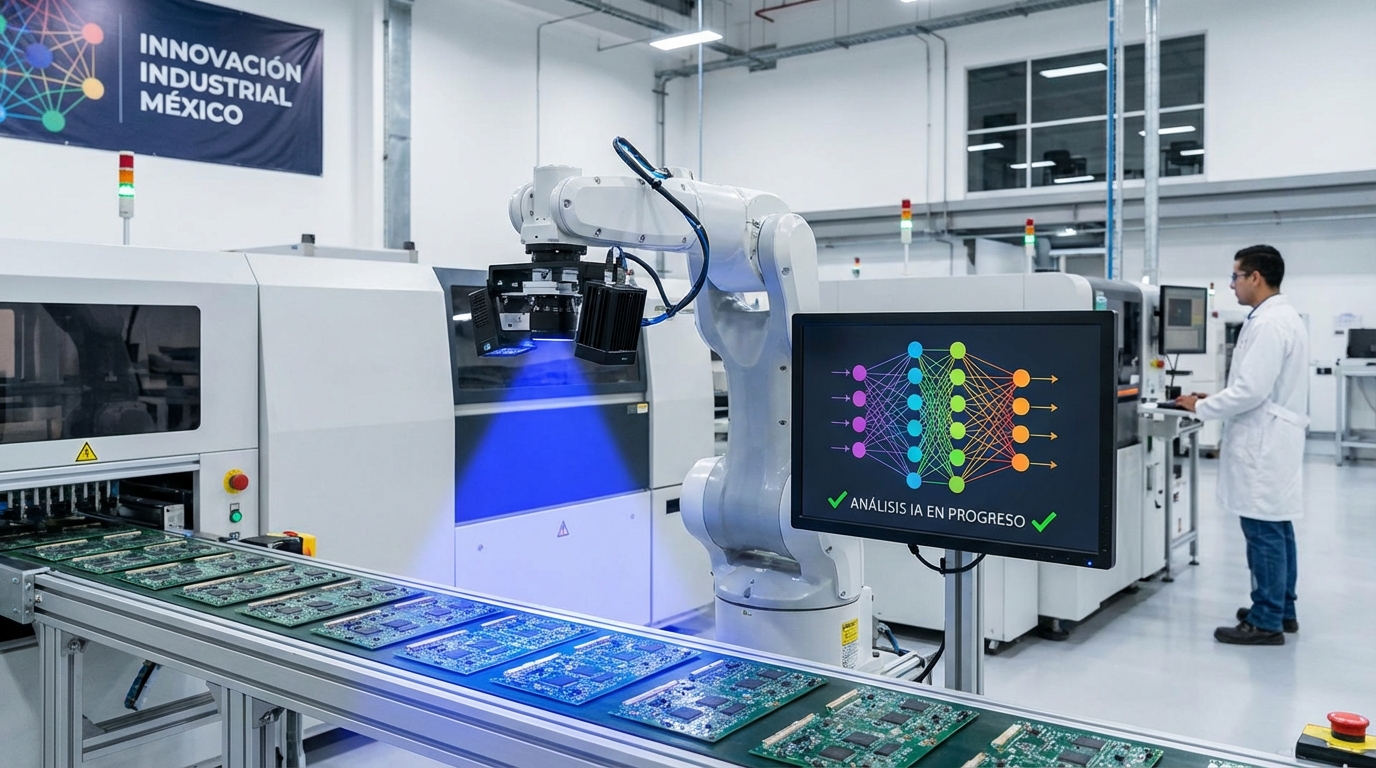 IA transforma el control de calidad en industrias manufactureras mexicanas