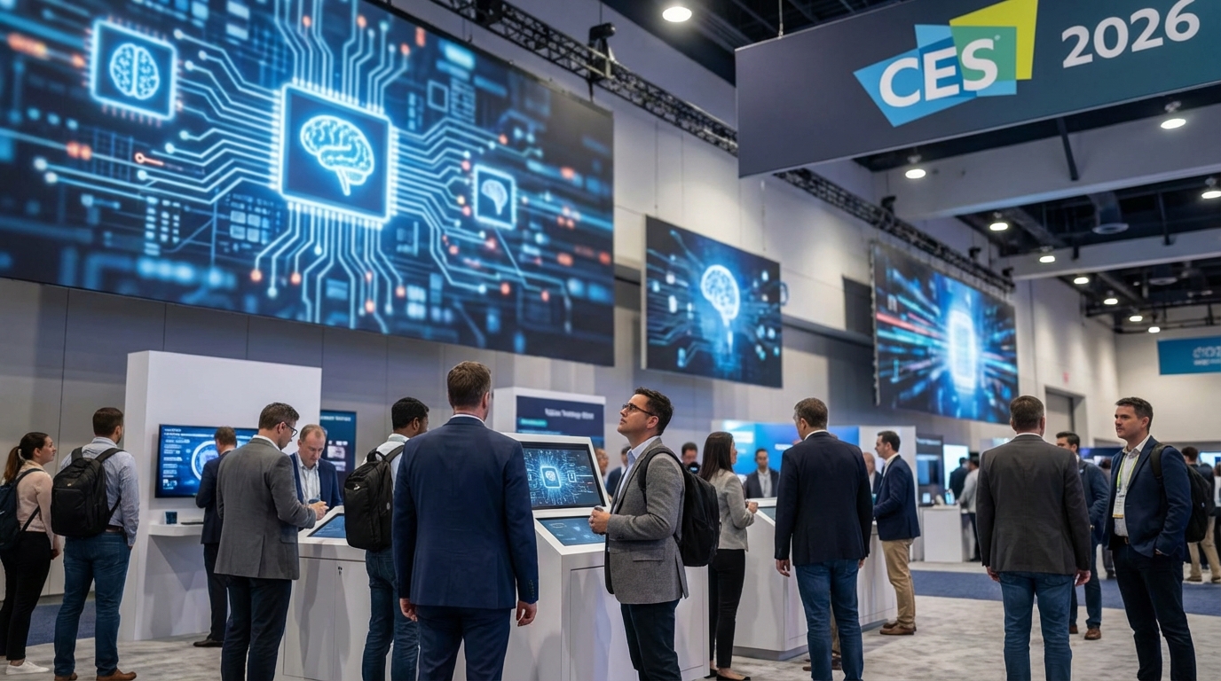 CES 2026 inicia con proyección de 5 mil millones de usuarios de IA para 2030 y escalada en competencia de chips