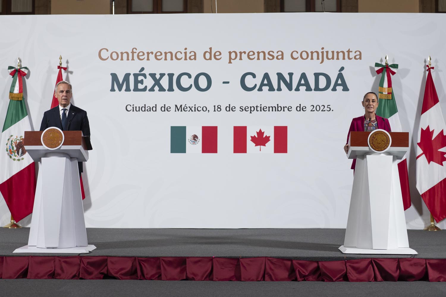 México y Canadá fortalecen alianza estratégica ante revisión del T-MEC en 2026