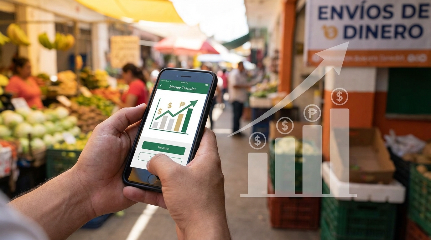 Récord de Remesas en México: El flujo proyecta superar los 70,000 mdd en 2026