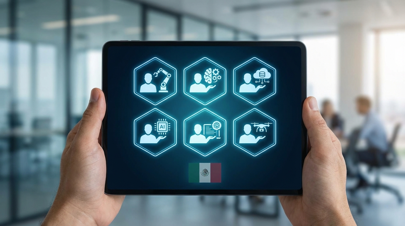 Revolución laboral 2026: Los 6 perfiles de IA con mayor demanda en México