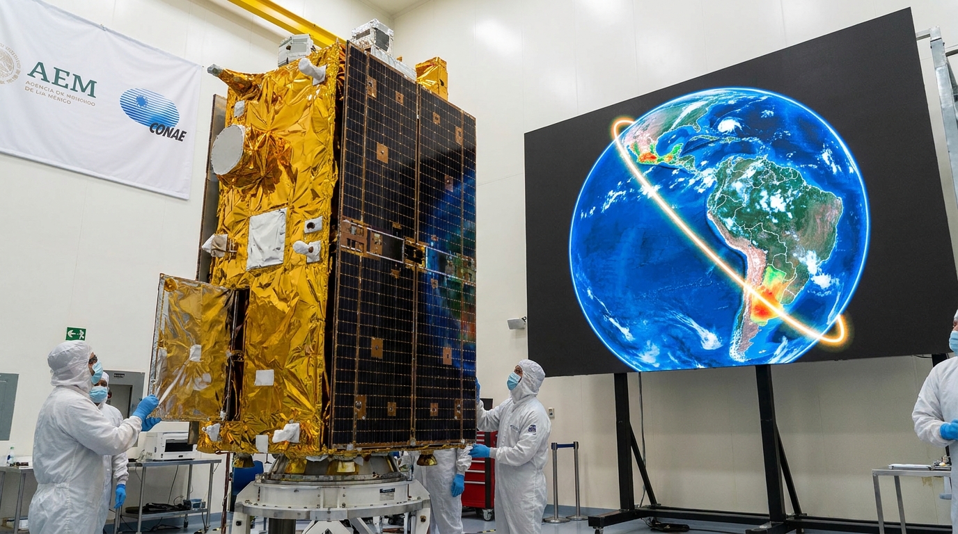 México y Argentina impulsan satélite conjunto para el monitoreo climático en América Latina