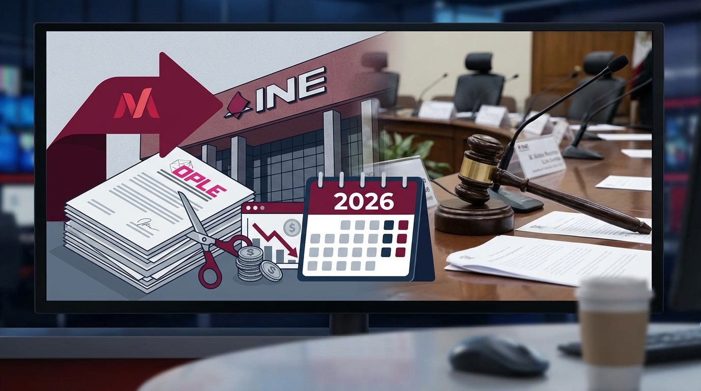 Morena propone reforma electoral para eliminar OPLE y recortar gastos rumbo a 2026