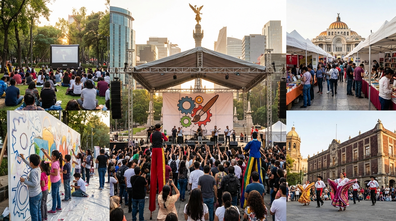 CDMX lanza Agenda Cultural 035-26 con más de 10 mil actividades gratuitas hasta 2026
