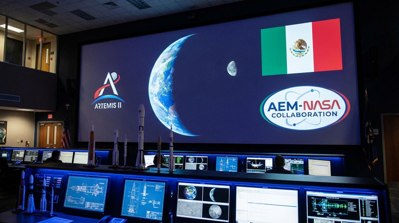 El regreso a la Luna en 2026 impulsa colaboraciones espaciales para México