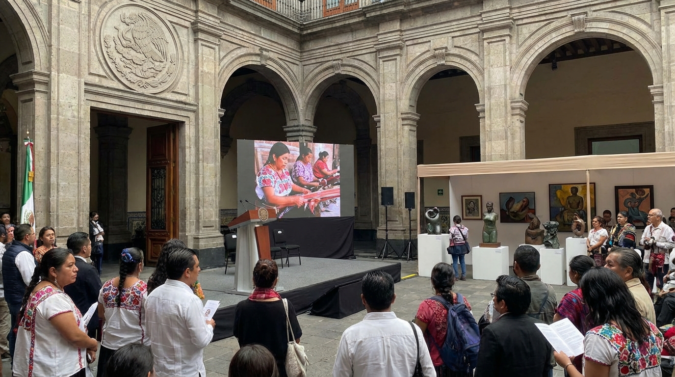 Secretaría de Hacienda lanza ciclo cultural de arte, cine y poesía para visibilizar a mujeres indígenas