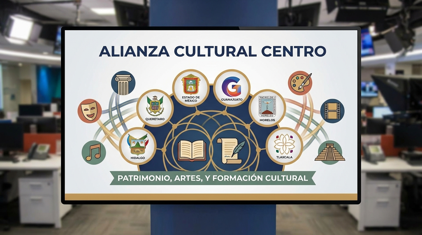 Gobernadores de seis estados centro firman convenio para colaboración cultural