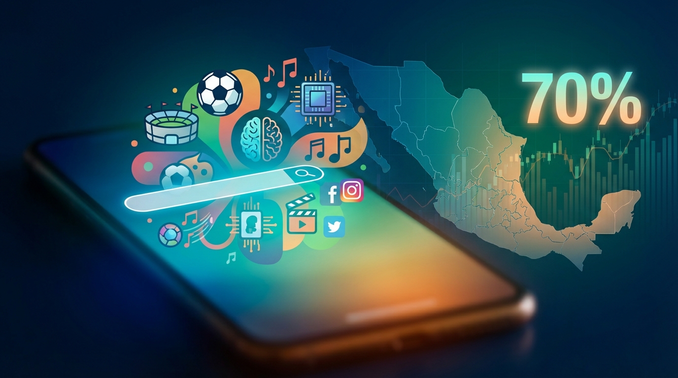México 2025: Deporte, IA y cultura pop lideran búsquedas en Google