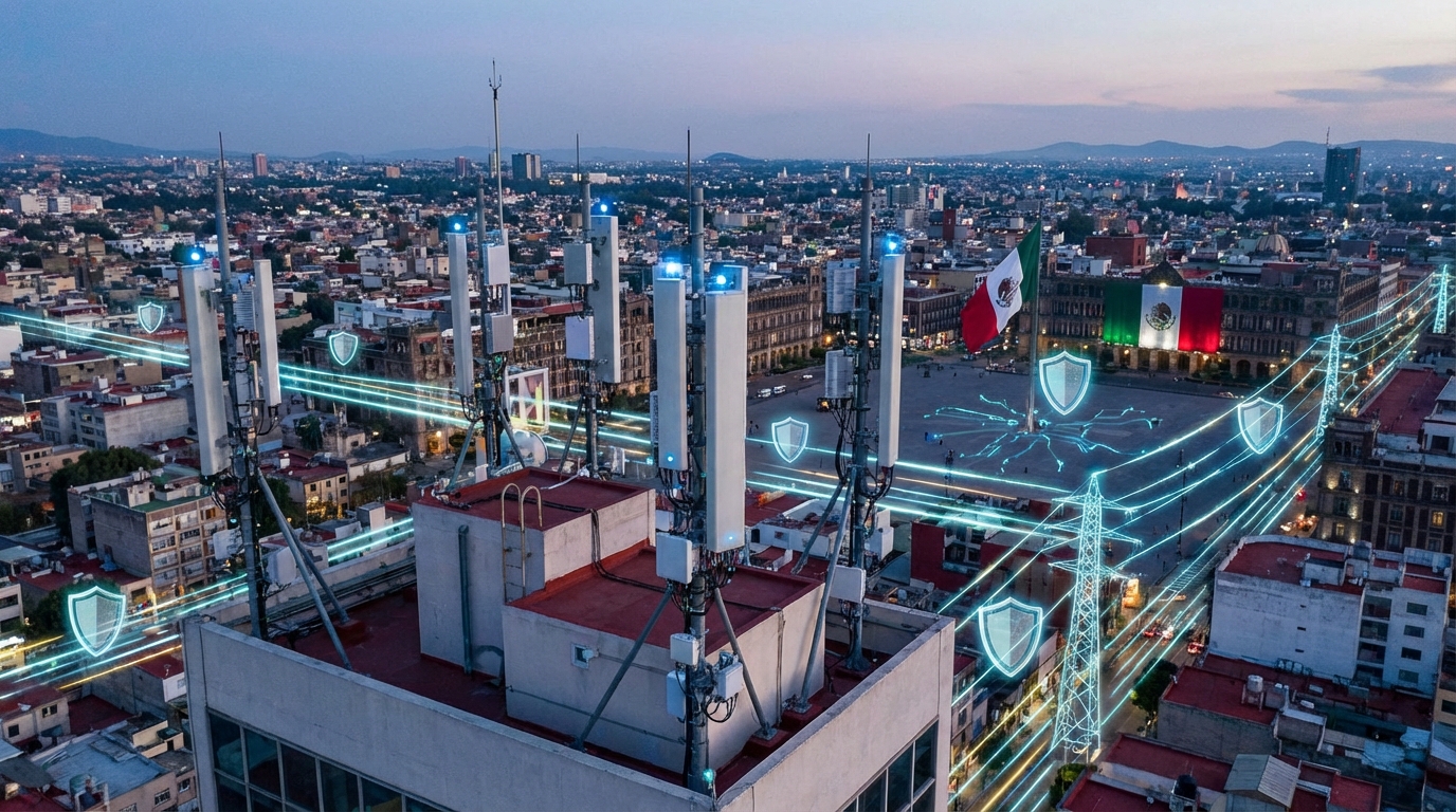México lanza red 5G con énfasis en ciberseguridad para proteger infraestructura nacional