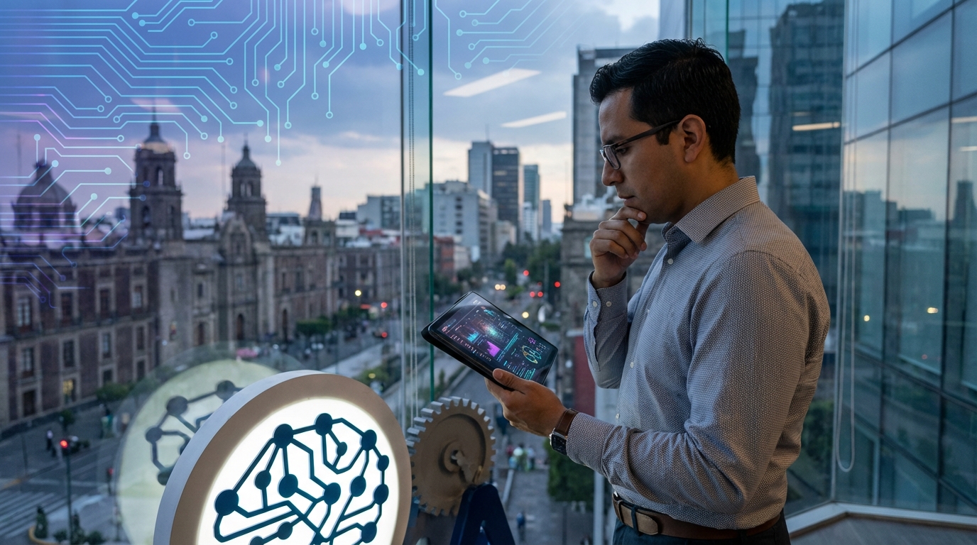 México enfrenta rezago en innovación de IA pese a avances en formación y mercado local