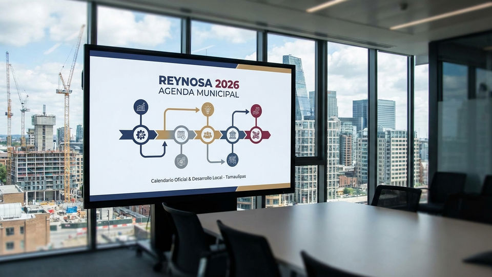 Reynosa posiciona su calendario oficial como eje para el desarrollo local en Tamaulipas, impulsando planeación a mediano plazo.