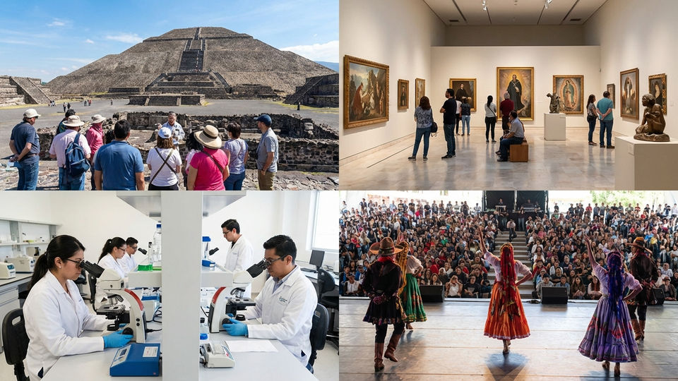 Inversión de mil 500 millones de pesos impulsa preservación cultural y desarrollo científico en México.