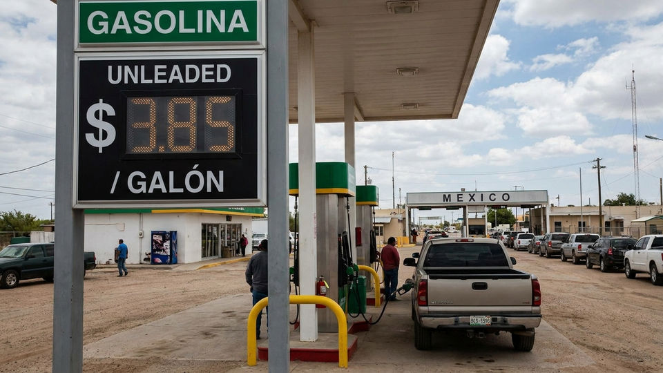 El precio promedio de la gasolina regular en Estados Unidos desciende a 3.85 dólares por galón, el nivel más bajo desde febrero de 2024.