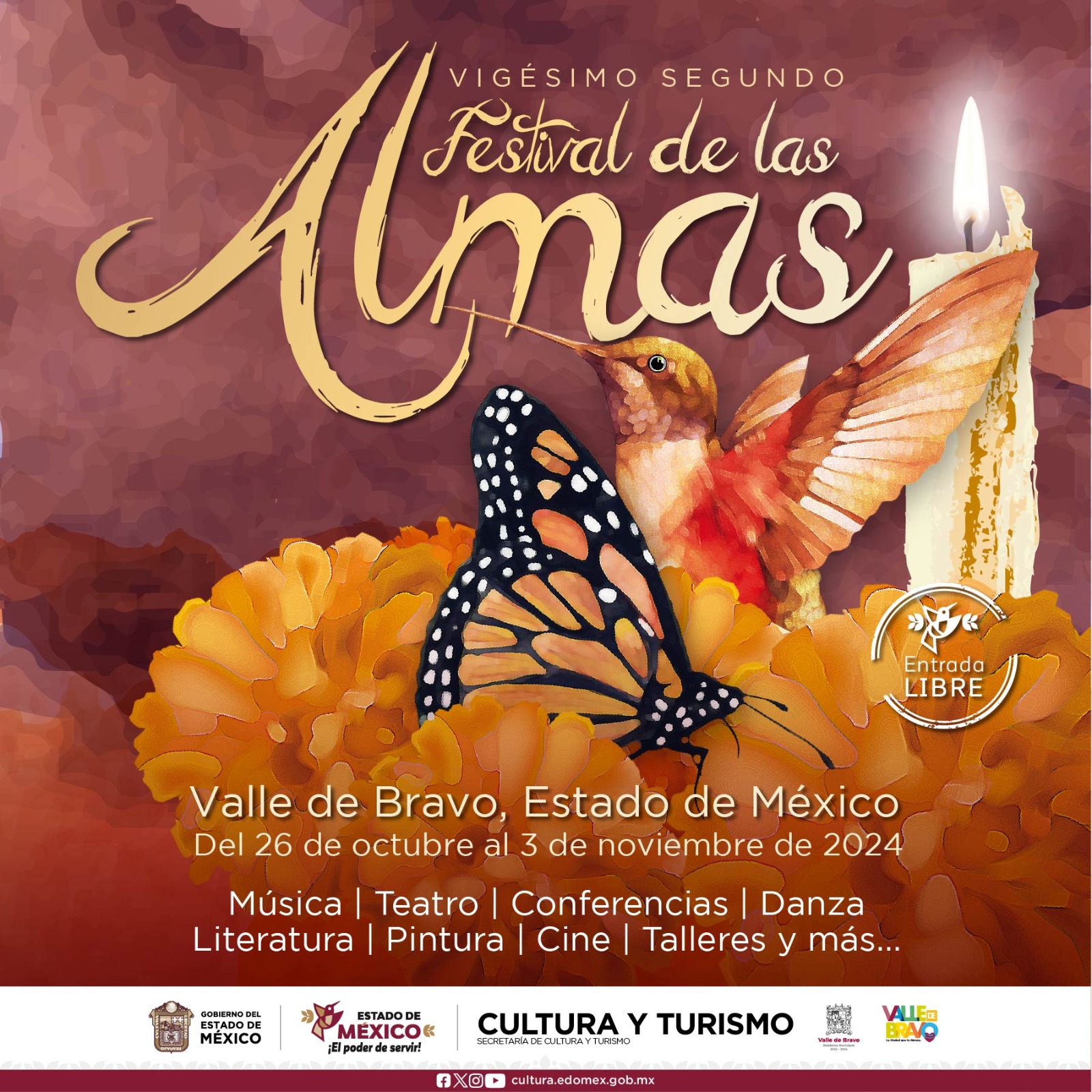 Festival de las Almas en Valle de Bravo une música y tradición prehispánica