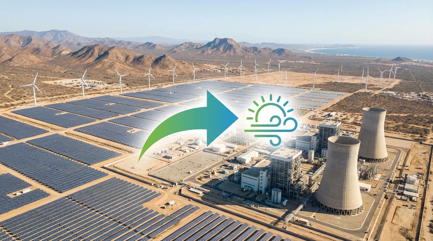 CFE impulsa transición energética de México con centrales renovables y de alta eficiencia