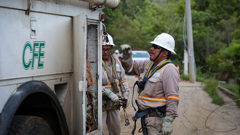 CFE fortalece la red eléctrica con seis medidas de confiabilidad