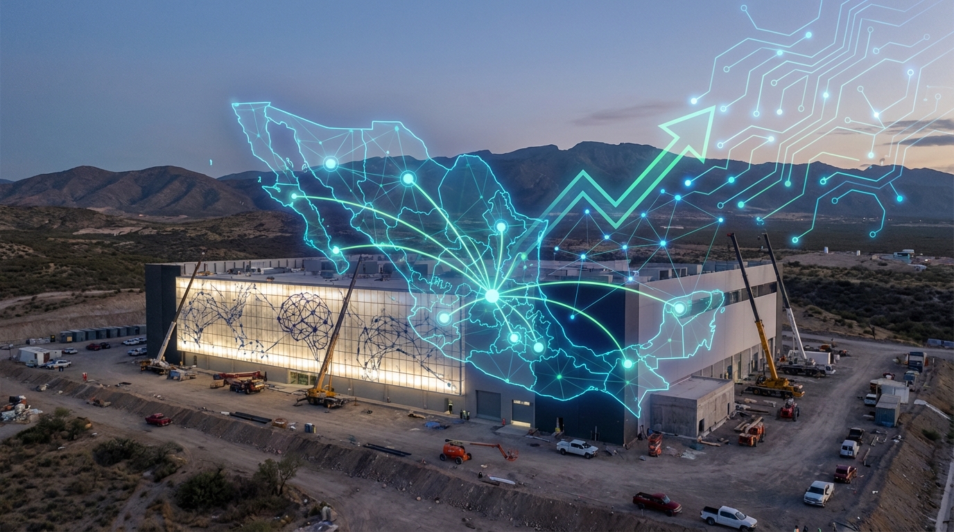 México se posiciona como destino clave para inversiones en centros de datos impulsados por IA