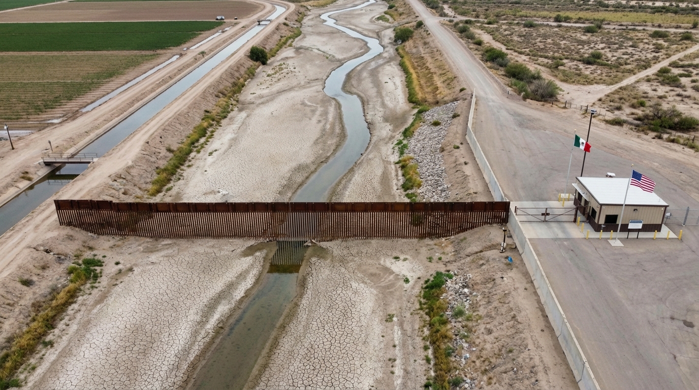 México y Estados Unidos renuevan acuerdo temporal sobre tratado de aguas del Río Bravo