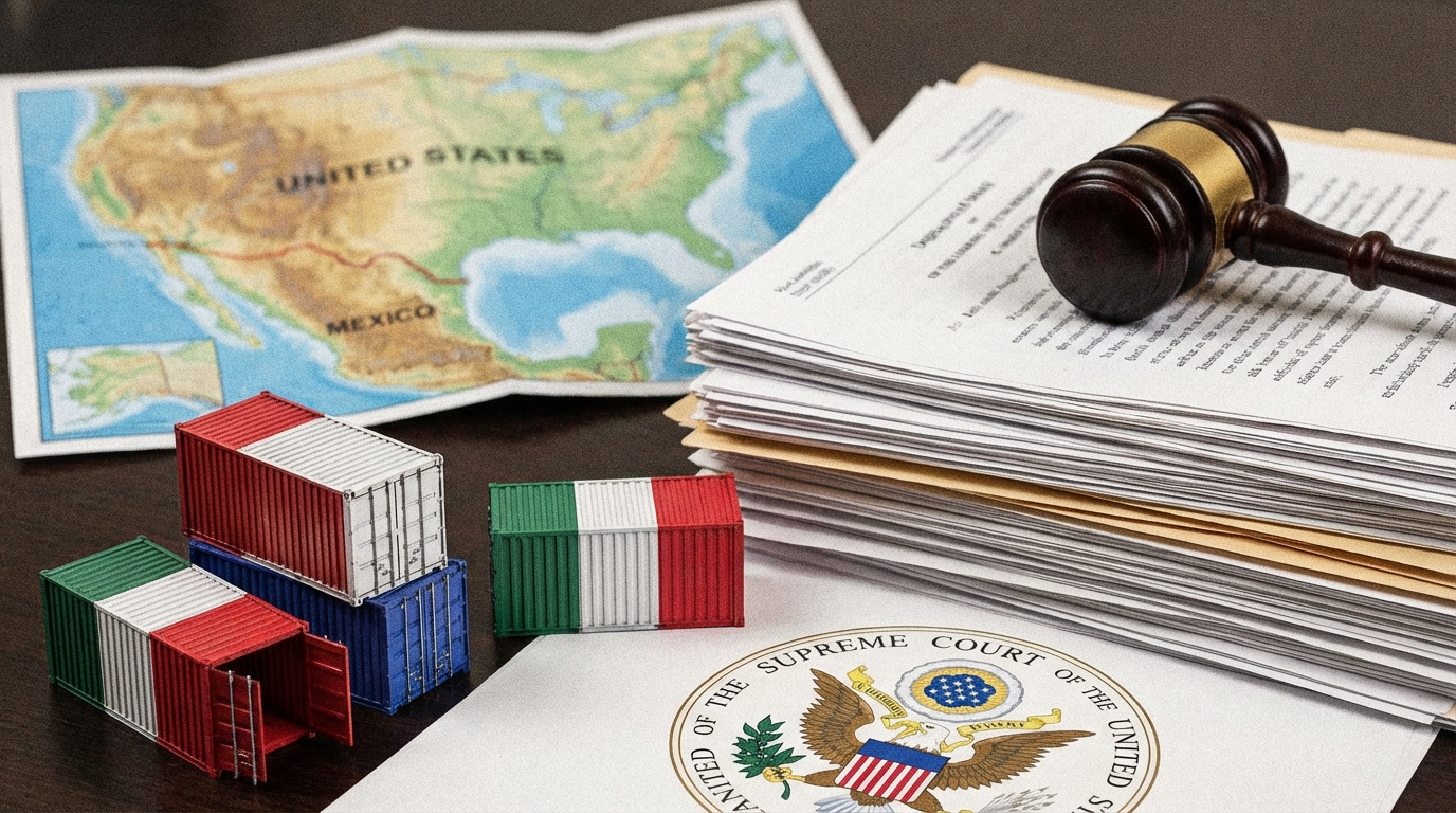 Suprema Corte de EU redefine el tablero comercial con aranceles para México