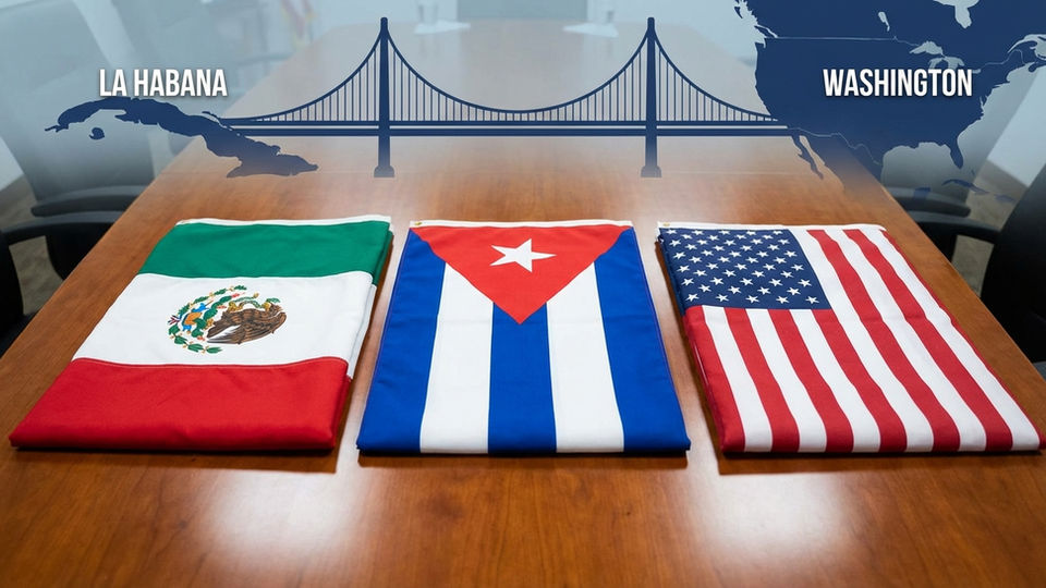 La oferta de Claudia Sheinbaum posiciona a México como puente diplomático clave en las tensiones entre La Habana y Washington.