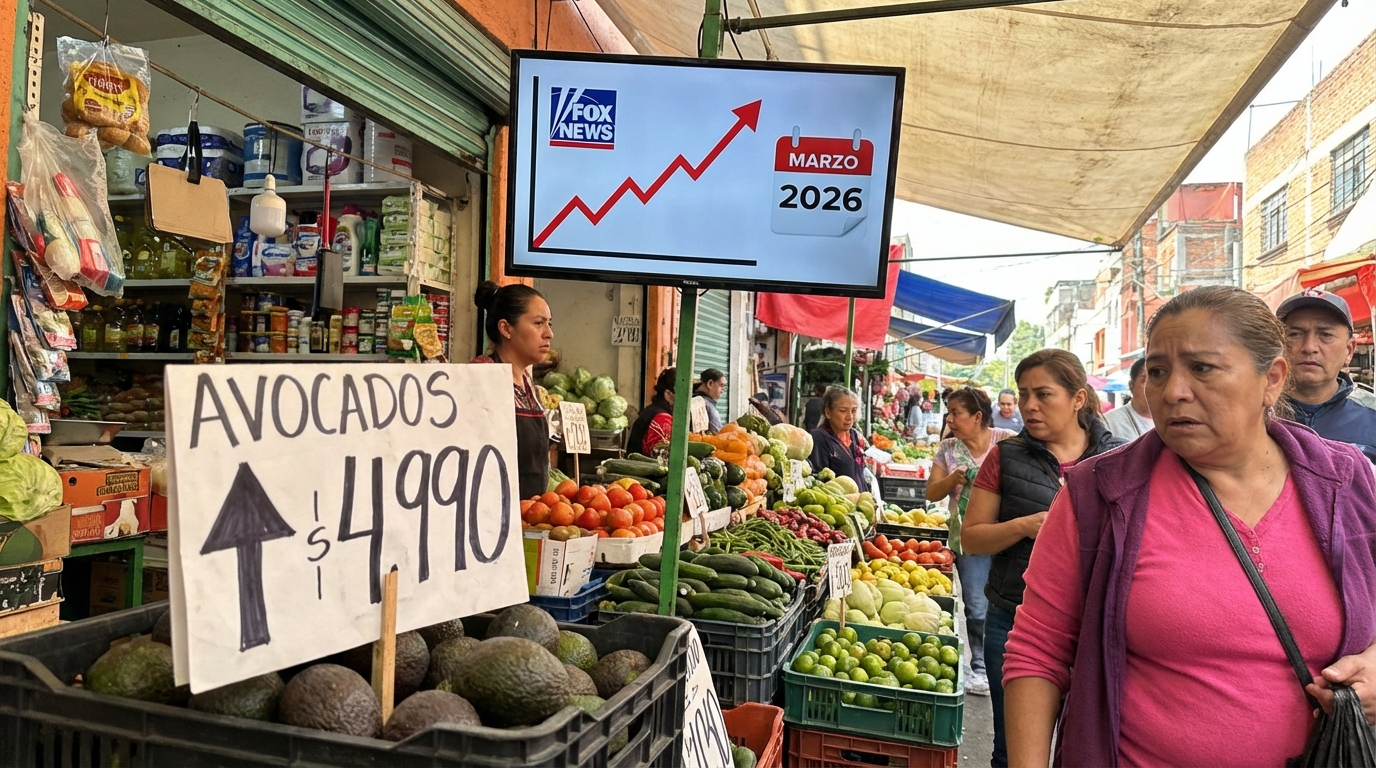 Inflación en México mantiene tendencia al alza durante marzo de 2026