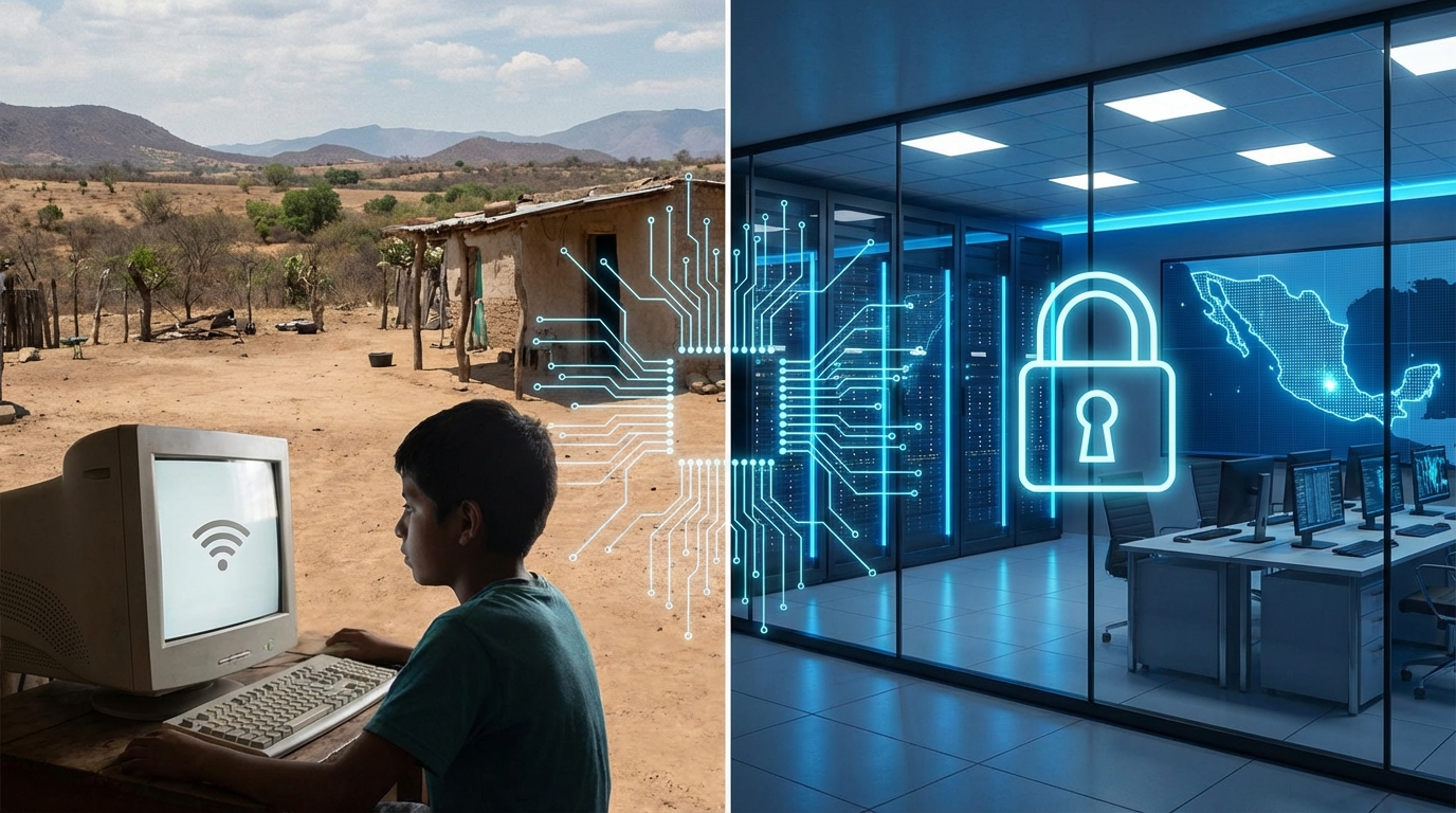 México enfrenta tres riesgos tecnológicos críticos hacia 2026: escasez de talento, brecha digital y ciberseguridad