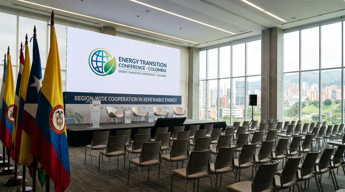 Colombia confirma continuidad de conferencia sobre transición energética