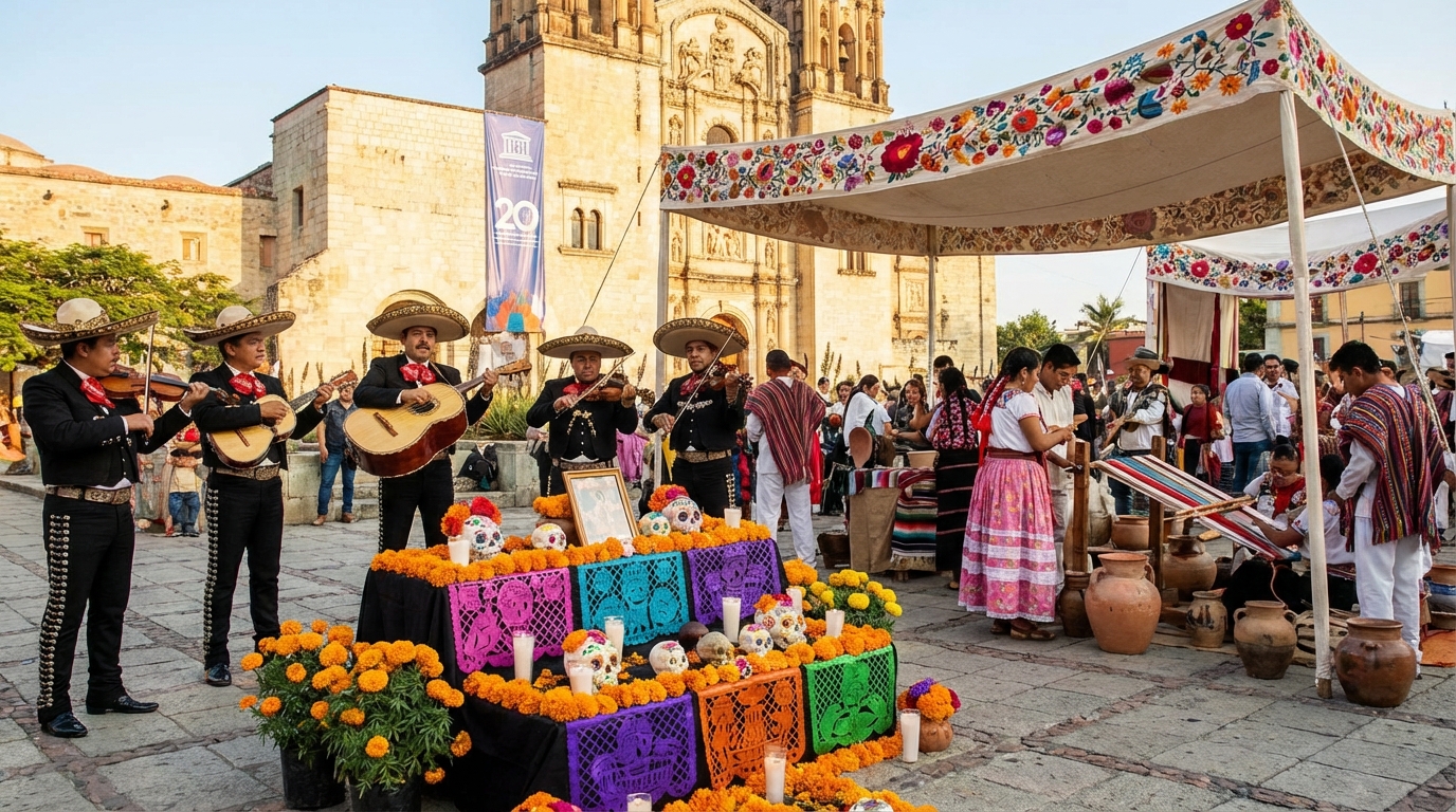 México lidera con 20 Patrimonios Culturales Inmateriales reconocidos por la UNESCO