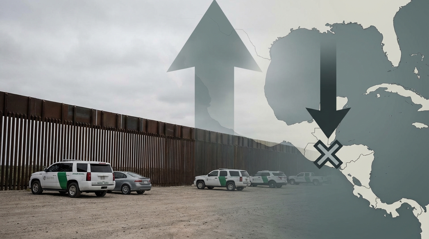 Presión de Trump redefine el control migratorio en la frontera México-EU