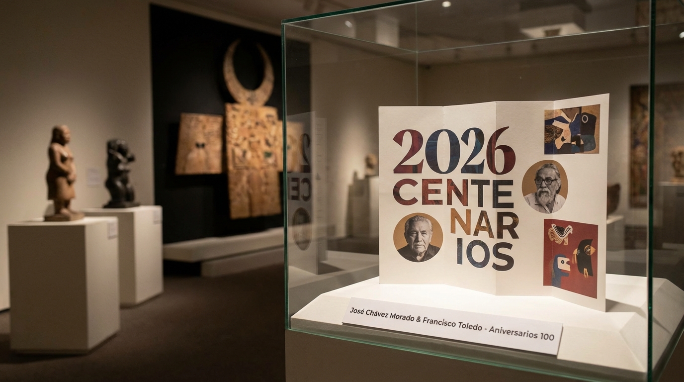 INBA anuncia conmemoraciones clave para 2026 por centenarios de artistas mexicanos