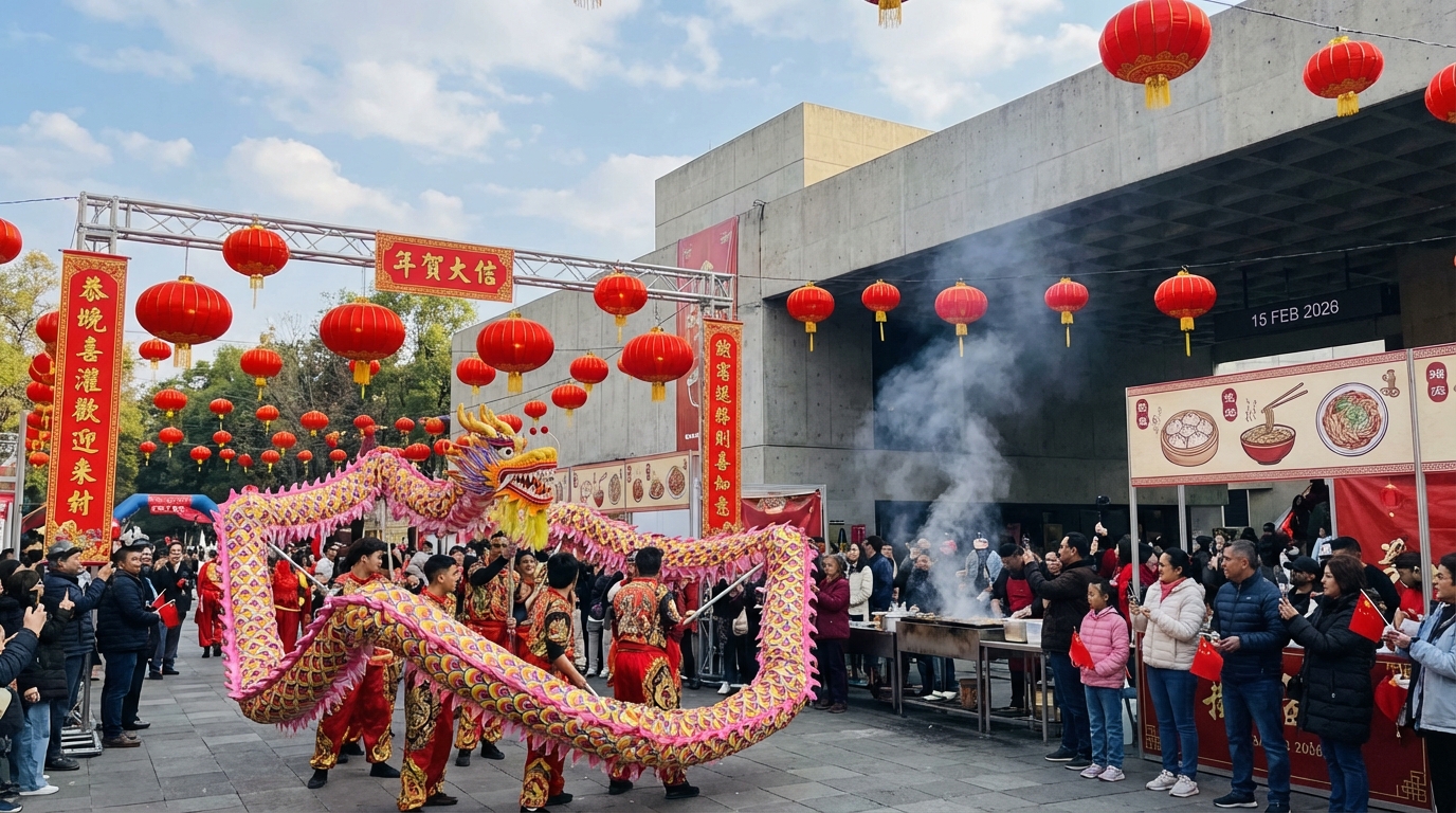 Festival del Año Nuevo Chino transforma el Cenart en epicentro cultural de CDMX