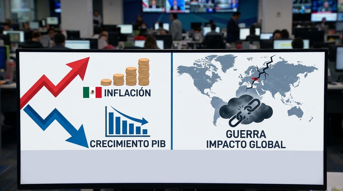 FMI proyecta mayor inflación y menor crecimiento para México por impacto de la guerra