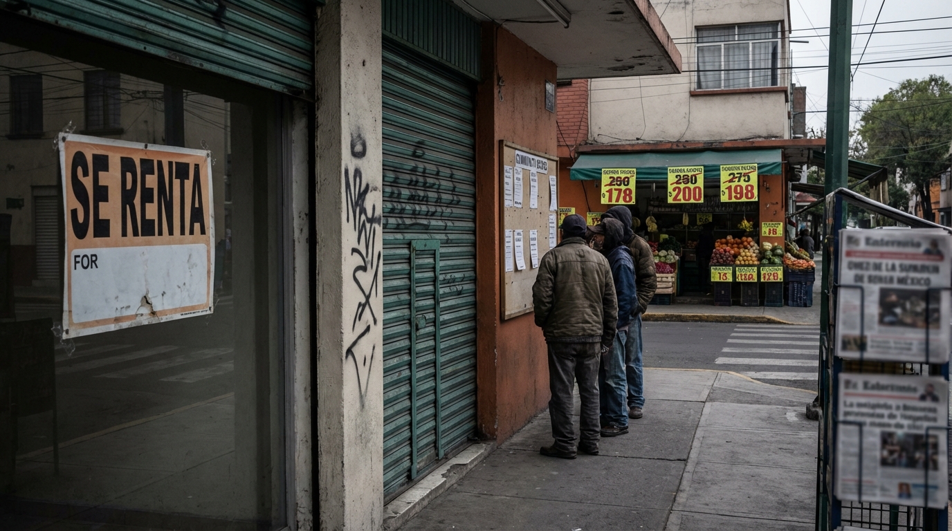Señales de estanflación y estancamiento marcan el inicio económico de México en 2026