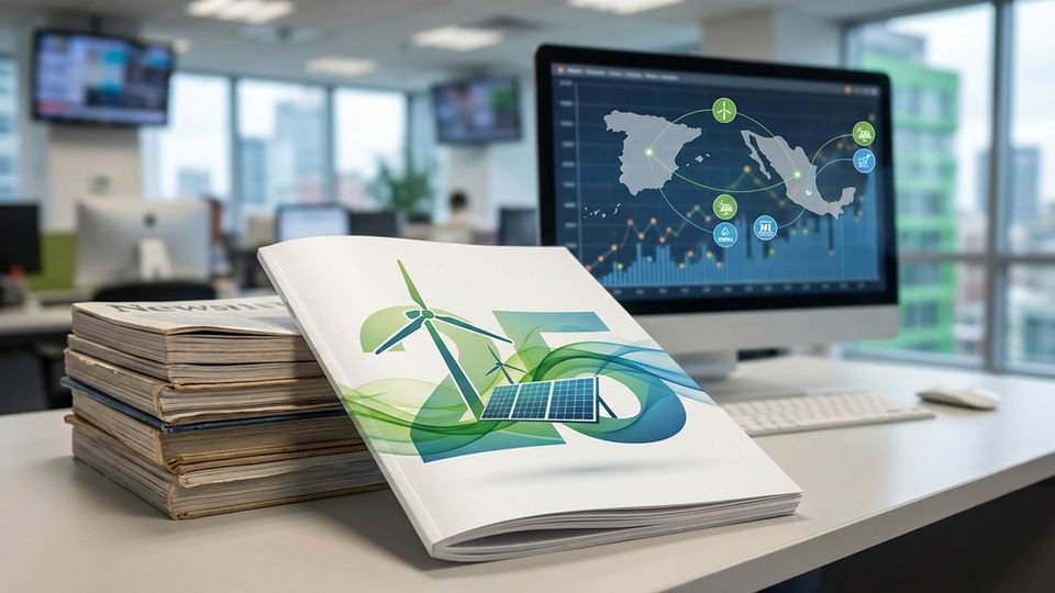 Revista española pionera en renovables celebra 25 años de avances energéticos